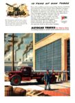 1944 Autocar Trucks. 10 Tons Of Gun Tubes