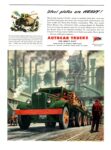 1944 Autocar Trucks. Steel plates are Heavy!