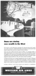 1944 Dams are storing new wealth in the West. Western Air Lines