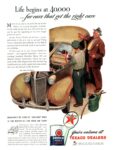 1944 Life begins at 40,000 .. for cars that get the right care. You're welcome at Texaco Dealers