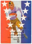 1944 Souvenir Program. The University of South Carolina versus Duke University. Carolina Stadium