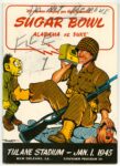 1945 Sugar Bowl. Alabama vs, Duke. Tulane Stadium. New Orleans, LA.