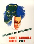 1946 Disease Is Disguised Don't Gamble With VD!