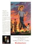 1946 You fish in vain for words to describe your first big catch. Budweiser