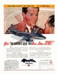 1947 Yes! The Airlines Gain You Time... Time... Time! Martin Aircraft