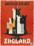 1948 American Airlines To England