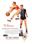 1948 Top Performance … takes teamplay smooth as a Havoline-Oiled Motor! Texaco