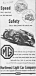 1949 MG TC. Speed, Safety