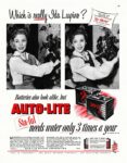 1949 Which is really Ida Lupino. Batteries also look alike, but Auto-Lite..