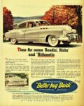 1950 Buick Special Tourback Sedan. Time for some Readin', Ridin' and 'Rithmetic