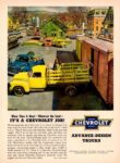 1950 Chevrolet Trucks. When Time is Short - Whatever the Load - It's A Chevrolet Job!