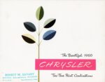 1950 Chrysler Two-Tone Paint Combinations Brochure