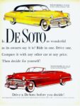 1950 DeSoto Sportsman & Convertible. Drive a De Soto before you decide!