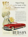 1950 Hudson Commodore Convertible. Original Design is the keynote - of this distinctive beauty!