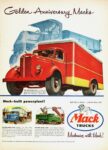 1950 Mack Golden Anniversary Trucks. Mack-built powerplant!