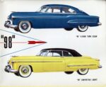 1950 Oldsmobile 98 4-Door Town Sedan & Convertible Coupe
