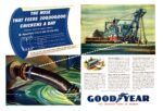 1950 The Hose That Feeds 200,000,000 Chickens A Day. GoodYear