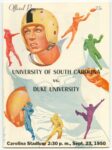 1950 University Of South Carolina vs. Duke University. Carolina Stadium