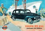 1950 Volvo PV 830 droskvagnen med förtjänster