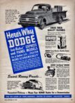 1951 Dodge Express & Panel Trucks Do a better job ... Faster More Economically!