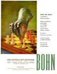 1951 Every Red Move is calculated to checkmate freedom. Bohn