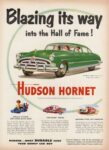 1951 Hudson Hornet Sedan. Blazing its way into the Hall of Fame!