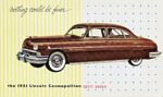 1951 Lincoln Cosmopolitan Sport Sedan, nothing could be finer