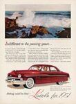 1951 Lincoln Sedan and Maine Coast's Fortune Rocks
