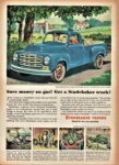 1951 Studebaker 3/4-Ton 8-Foot Pickup. Save money on gas! Get a Studebaker truck!