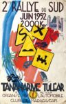 1952 2ème Rallye du Sud. Juin 1952 2000Km. Tananarive, Tuléar. Organisé par l'Automobile Club de Madagascar