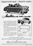 1952 Austin A-40 Sports Convertible. Engineered for speed ... Styled for comfort