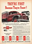 1952 Chevrolet Stake Truck. They're First Because They're Finest!