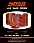 1952 Chrysler Air Raid Siren