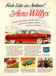 1952 Willys Aero-Ace 2-Door Sedan. Feels Like an Airliner!