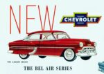 1953 Chevrolet Bel Air 4-Door Sedan, Revised Illustration