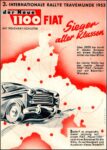 1953 Fiat 1100. 3. Internationale Rallye Travemünde 1953. Sieger aller Klassen