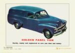 1953 Holden FJ Panel Van. Sturdy, roomy and engineered to save you time and money
