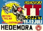 1953 Internationellt Motorcyclar MC med Sivdagnar. Svenska TT Loppet. Hedemora