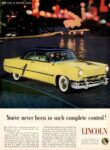 1953 Lincoln Capri Special Custom Coupe. You've never been in such complete control!