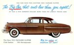 1953 Packard Clipper Club Sedan. The Big Car that costs less than you expect!