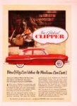 1953 Packard Clipper DeLuxe Club Sedan. New! Big-Car Value at Medium-Car Cost!