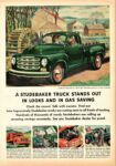 1953 Studebaker Pickup. A Studebaker Truck Stands Out In Looks And In Gas Saving