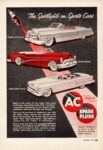 1953 The Spotlights on Sports Cars. AC Spark Plugs