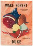 1953 Wake Forest vs Duke. Duke Stadium