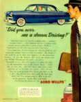 1953 Willys Aero Ace 2-Door Sedan. 'Did you ever see a dream Driving'