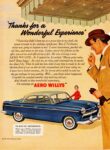 1953 Willys Aero-Ace 4-Door Sedan. 'Thanks for a Wonderful Experience'