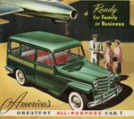 1953 Willys DeLuxe Station Wagon. Ready for Family or Business