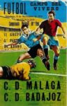 1955 Futbol Campo Del Vivero. C.D. Malaga vd C.D. Badajoz