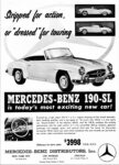 1955 Mercedes-Benz 190-SL. Stripped for action, or 'dressed' for touring