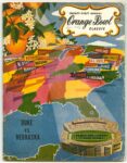 1955 Twenty-First Annual Orange Bowl Classic. Duke vs. Nebraska